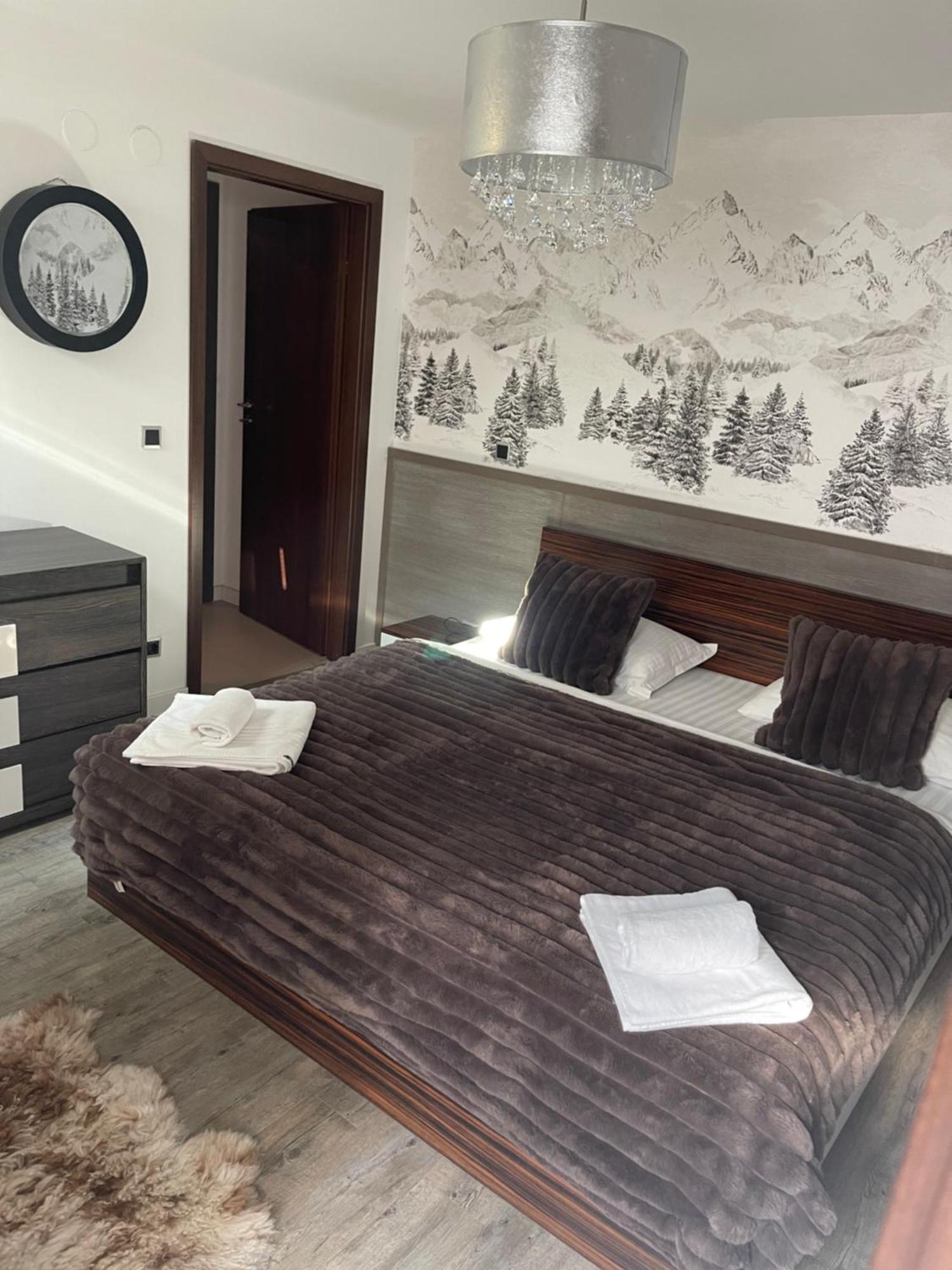 Pentahouse Mountain Belle Vue Apartment โปยานาบราซอฟ ภายนอก รูปภาพ