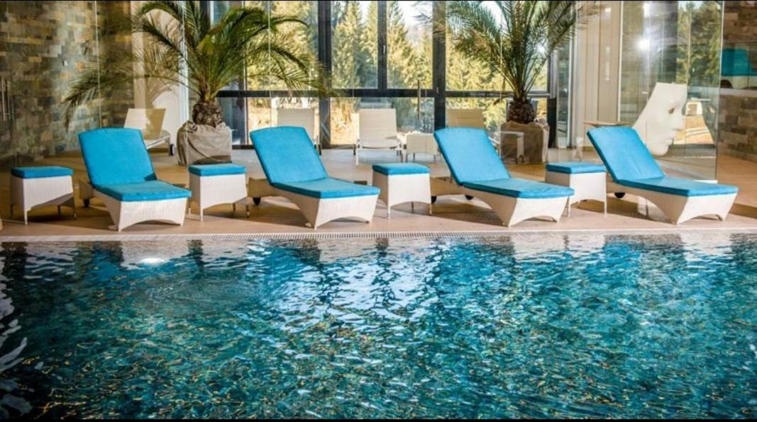 Pentahouse Mountain Belle Vue Apartment โปยานาบราซอฟ ภายนอก รูปภาพ